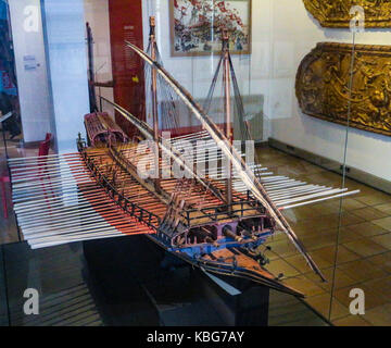 Musée National de la Marine in Toulon (Var, Frankreich) : Galley Stockfoto