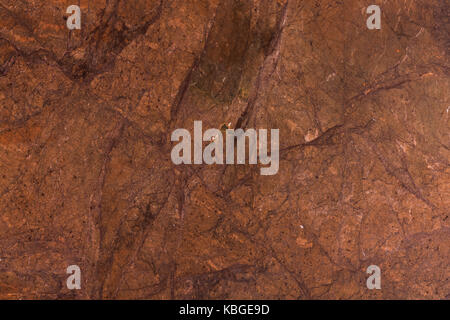 Braun Granit Oberfläche für dekorative Arbeiten oder Textur. Stockfoto
