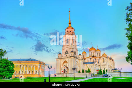 Uspenski-Kathedrale in Wladimir, Russland Stockfoto