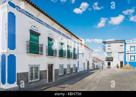 Schönen Straße von Obidos, Portugal. Stockfoto