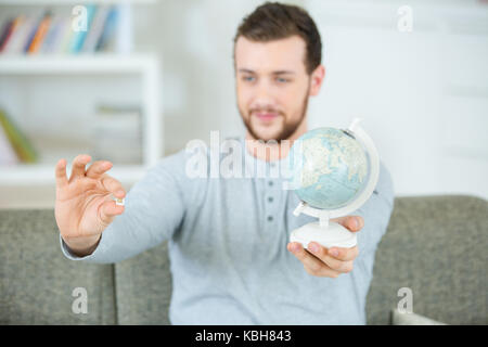 Reisen und Kommunikation Stockfoto