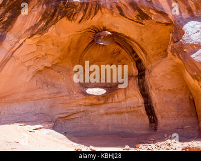 Big Hogan, eingeschränkten Bereich, Monument Valley - Arizona, USA Stockfoto