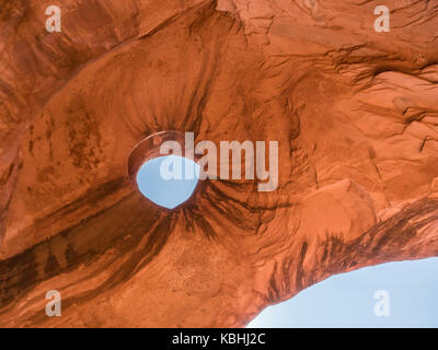 Big Hogan, eingeschränkten Bereich, Monument Valley - Arizona, USA Stockfoto