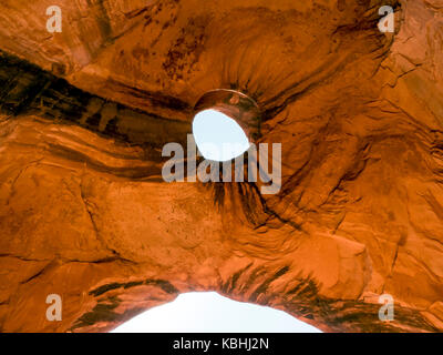 Big Hogan, eingeschränkten Bereich, Monument Valley - Arizona, USA Stockfoto