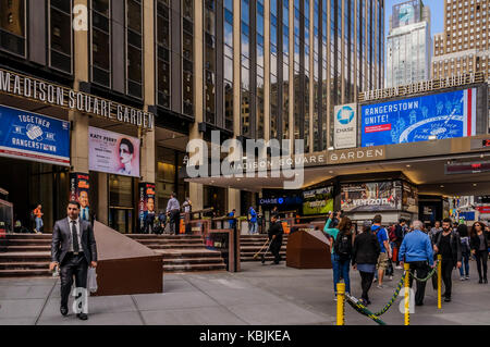 Madison Square Garden New York Stockfoto
