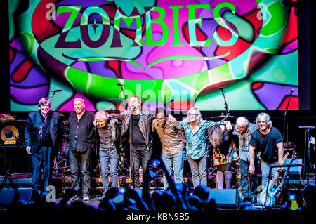 Die Zombies - 50. Jahrestag Odessey und Oracle zeigen Stockfoto