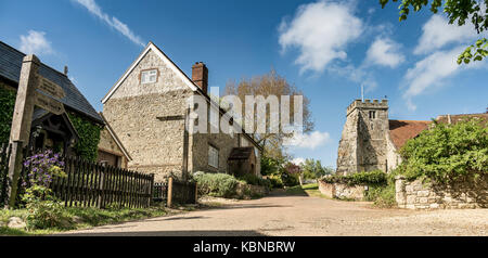 Arreton Village, Isle of Wight Stockfoto