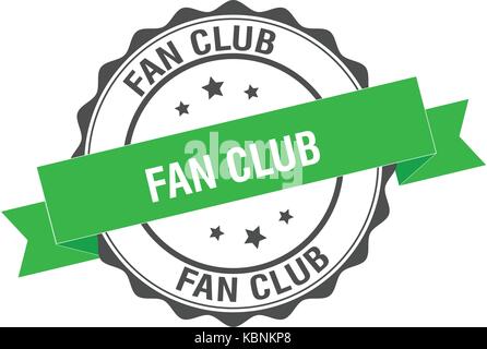 Fan Club Stempel Abbildung Stock Vektor