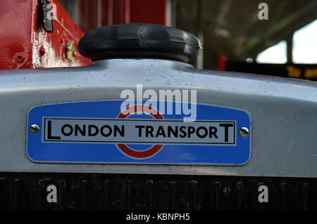 Ehemalige London Transport RTW Leyland Titan PD 2 KGK 529 ist im Westen von England Transport Sammlung Tag der Offenen Tür am 6/10/13 gesehen. Stockfoto