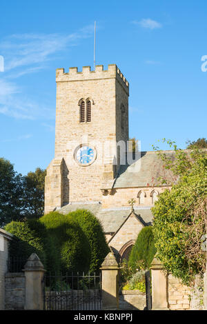 Die Kirche St. Maria und St. Stephen, Wolsingham, Co Durham, England, Grossbritannien Stockfoto