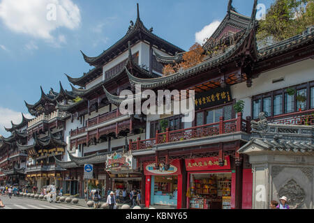 Tempel bauten im Jing'an, Shanghai, China Stockfoto