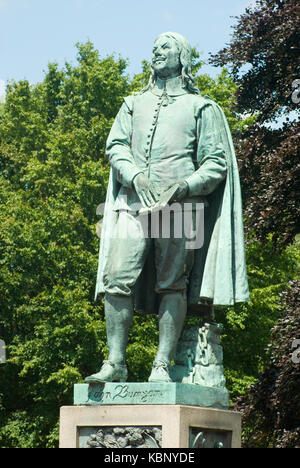 Statue von John Bunyan in Bedford Stockfoto