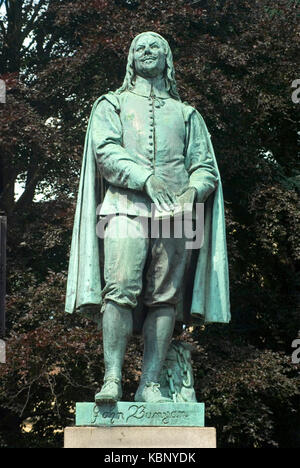 Statue von John Bunyan in Bedford Stockfoto