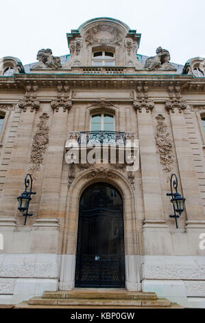 Historische Gebäude der Bank (banque et Caisse d'Épargne de l'État) aus Luxemburg Stockfoto