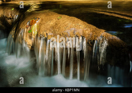 Cascade du Grand Baou Sites naturels à Le Val Brignoles Provence Frankreich (83) Stockfoto