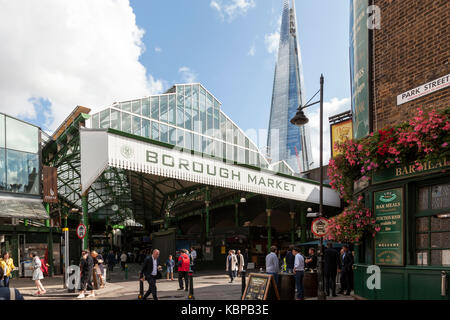 Borough Market, London, England, Großbritannien Stockfoto