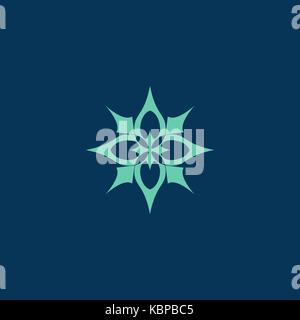 Lotus Spa logo, Lotus Logo, Logo, Vector Logo Vorlage Stock Vektor