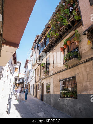 Garganta la Olla. Cáceres. Der Extremadura. España Stockfoto