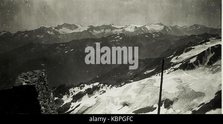 Standpunkt. Monte Vioz, Blick gegen Adamellogruppe. (BildID) 15426048 Stockfoto