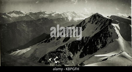 Die Standpunkt Monte Vioz, Blick gegen die Adamellogruppe. (BildID) 15425936 Stockfoto