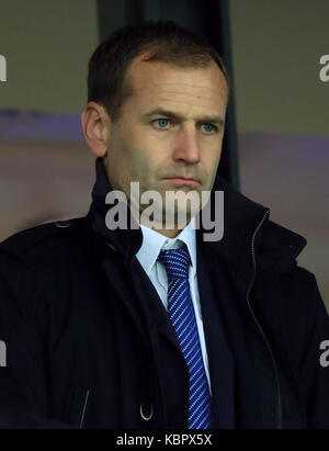 FA Technischer Direktor Dan Ashworth während der Premier League Match in West Bromwich, West Bromwich. PRESS ASSOCIATION Foto. Bild Datum: Samstag, September 30, 2017. Siehe PA-Geschichte Fußball West Brom. Photo Credit: Mike Egerton/PA-Kabel. Einschränkungen: EDITORIAL NUR VERWENDEN Keine Verwendung mit nicht autorisierten Audio-, Video-, Daten-, Spielpläne, Verein/liga Logos oder "live" Dienstleistungen. On-line-in-Verwendung auf 75 Bilder beschränkt, kein Video-Emulation. Keine Verwendung in Wetten, Spiele oder einzelne Verein/Liga/player Publikationen Stockfoto