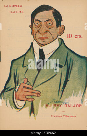1917 02 18, La Novela Teatral, Francisco Villaespesa, Tovar Stockfoto