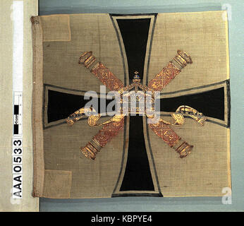 Das Befehls-flag, Admiral der Flotte, Imperial Deutschland (vor 1919) RMG-RP19 29. Stockfoto