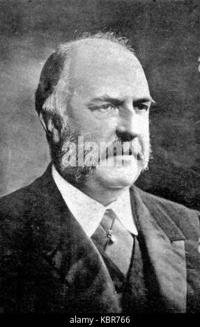 Der 6. Lord Balfour of Burleigh, ein britischer Aristokrat, hatte im späten 19. Und frühen 20. Jahrhundert großen Einfluss. Seine Beiträge waren in politischen und sozialen Kreisen bemerkenswert, insbesondere in Bezug auf britische Aristokratie und Regierungsführung. Stockfoto