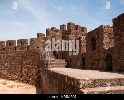 Silves Schloss in der Algarve, Portugal Stockfoto