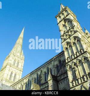 Kathedrale von Salisbury Stockfoto