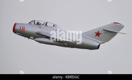 - Mikoyan Gurevich MiG-15 UTI Stockfoto