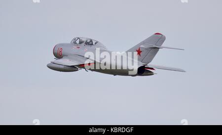 - Mikoyan Gurevich MiG-15 UTI Stockfoto