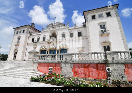 Villa Vizcaya Museum und Gärten brickell Miami abgeschlossen ca. 1923 Stockfoto