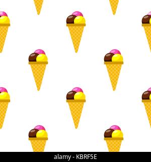 Vektor Eis Muster Stock Vektor