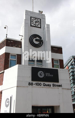 Alte Granada Studios in Manchester. Stockfoto