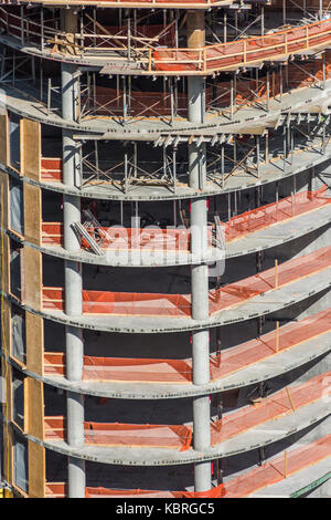 465 North Park Condominium Wohnung Gebäude im Bau. Stockfoto