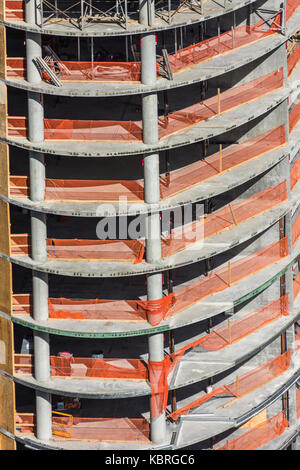 465 North Park Condominium Wohnung Gebäude im Bau. Stockfoto