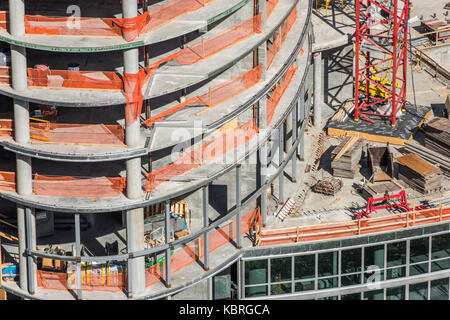 465 North Park Condominium Wohnung Gebäude im Bau. Stockfoto