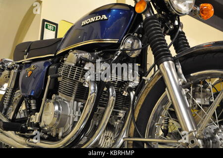 Honda classic Motorrad 500 vier Jahrgang Stockfoto