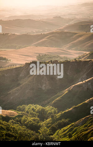 Balze di Volterra, Toskana, Italien Stockfoto