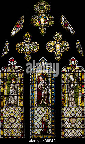 "Herr Erbarme dich", die Kirche von St. Denys, York, Großbritannien Stockfoto