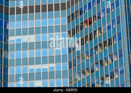 Hochhaus, Fassade, Dortmund, Nordrhein-Westfalen, Deutschland | Fassade von Hochhaus, Dortmund, Nordrhein-Westfalen, Deutschland Stockfoto