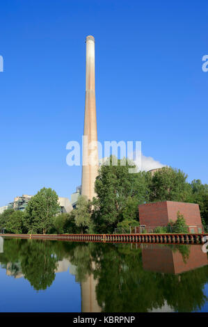 Kohlekraftwerk, Bergkamen-Heil, Nordrhein-Westfalen, Deutschland | Kohlekraftwerk, Bergkamen-Heil,, 92660 Stockfoto