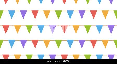 Nahtlose von Flags Stock Vektor