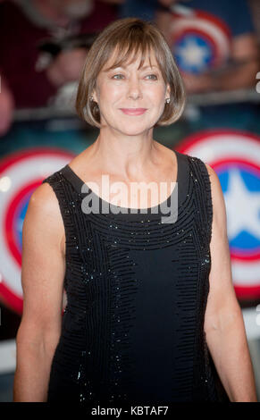 JENNY AGUTTER am UK Film Premiere von "Captain America: Der Winter Soldier' am Westfield London am 20. März 2014 in London, EnglanPhoto von Brian Jordan Stockfoto