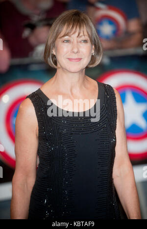 JENNY AGUTTER am UK Film Premiere von "Captain America: Der Winter Soldier' am Westfield London am 20. März 2014 in London, EnglanPhoto von Brian Jordan Stockfoto