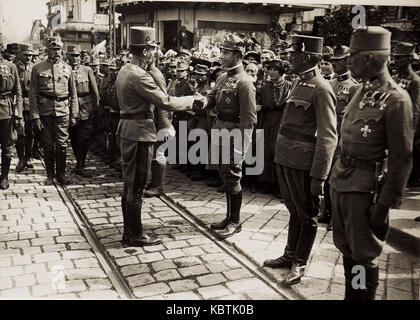 Kaiser Karl I. besucht Czernowitz am 6. August 1917 (BildID) 15566802 Stockfoto