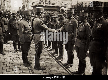 Kaiser Karl I. besucht Czernowitz am 6. August 1917 (BildID) 15566837 Stockfoto