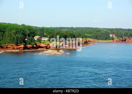 Charlottetown Boden von Eisenoxid in Charlottetown, der Hauptstadt von Kanada Prince Edward Island Stockfoto