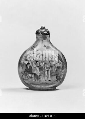 Ihr Zhangsan Schnupftabak Flasche mit Luohans Lohans Walters 47585 Stockfoto